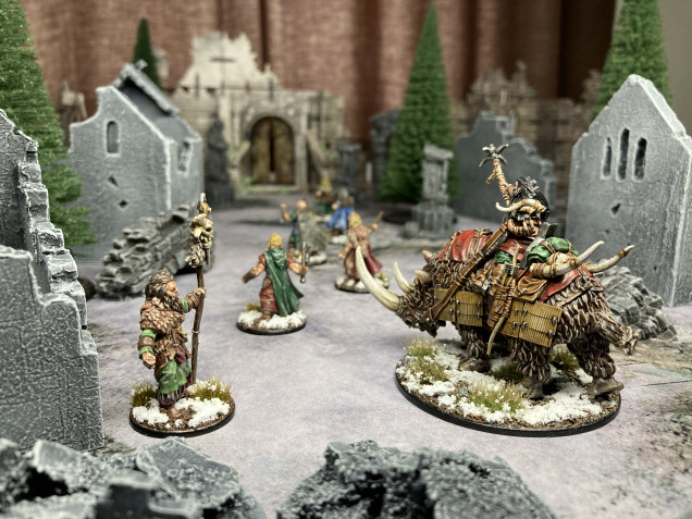 The Barbarians arrive in the outskirts of Frostgrave.