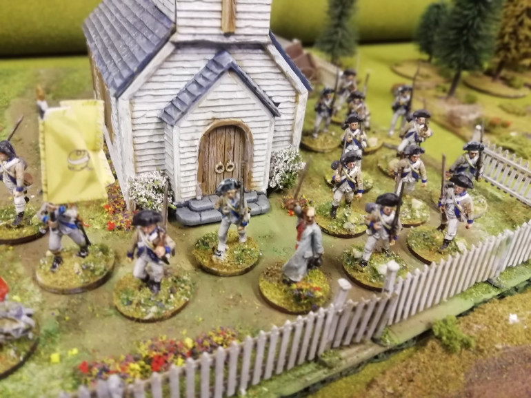Continental infantry unit three
