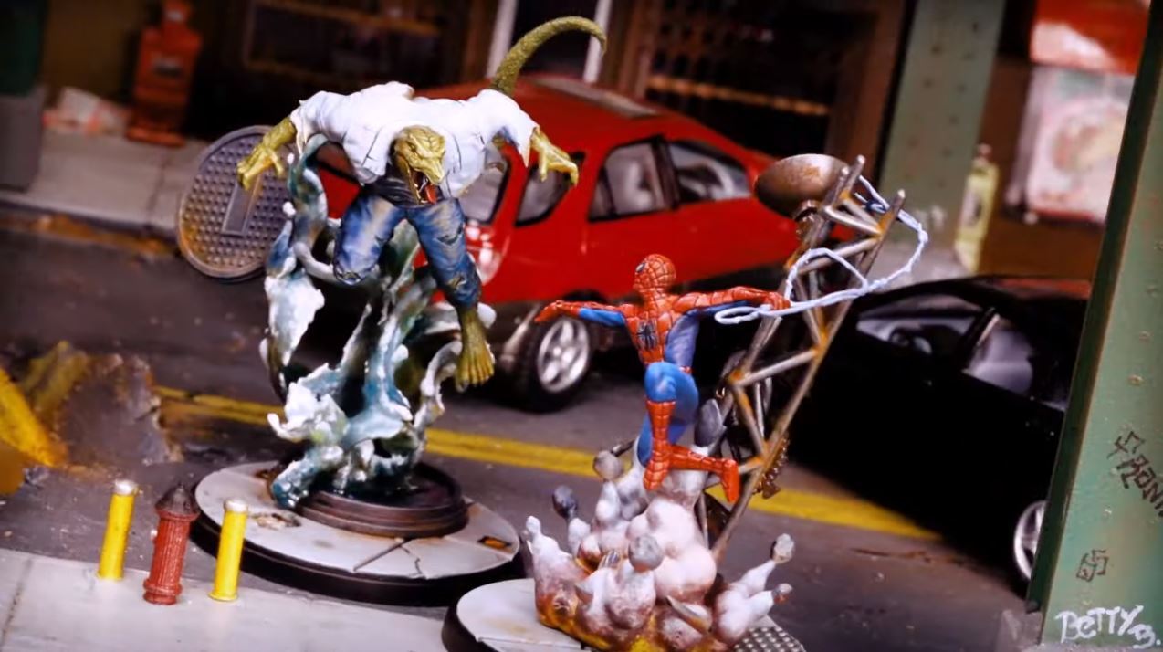 Amazing Spider-Man Vs Lizard - Marvel Crisis Protocol OTT