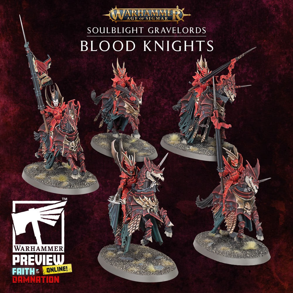 Warhammer AoS Soulblight Gravelords Blood Knights