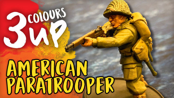 Bolt Action Painting Tutorial – WWII American Paratrooper