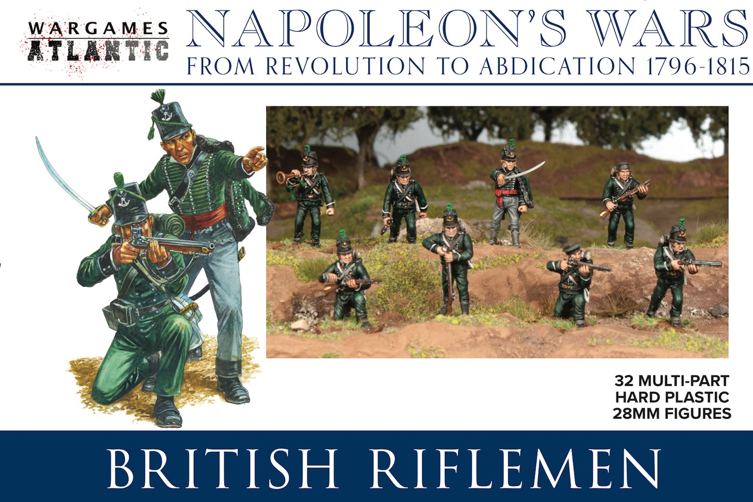 British Riflemen Box 21 - Wargames Atlantic