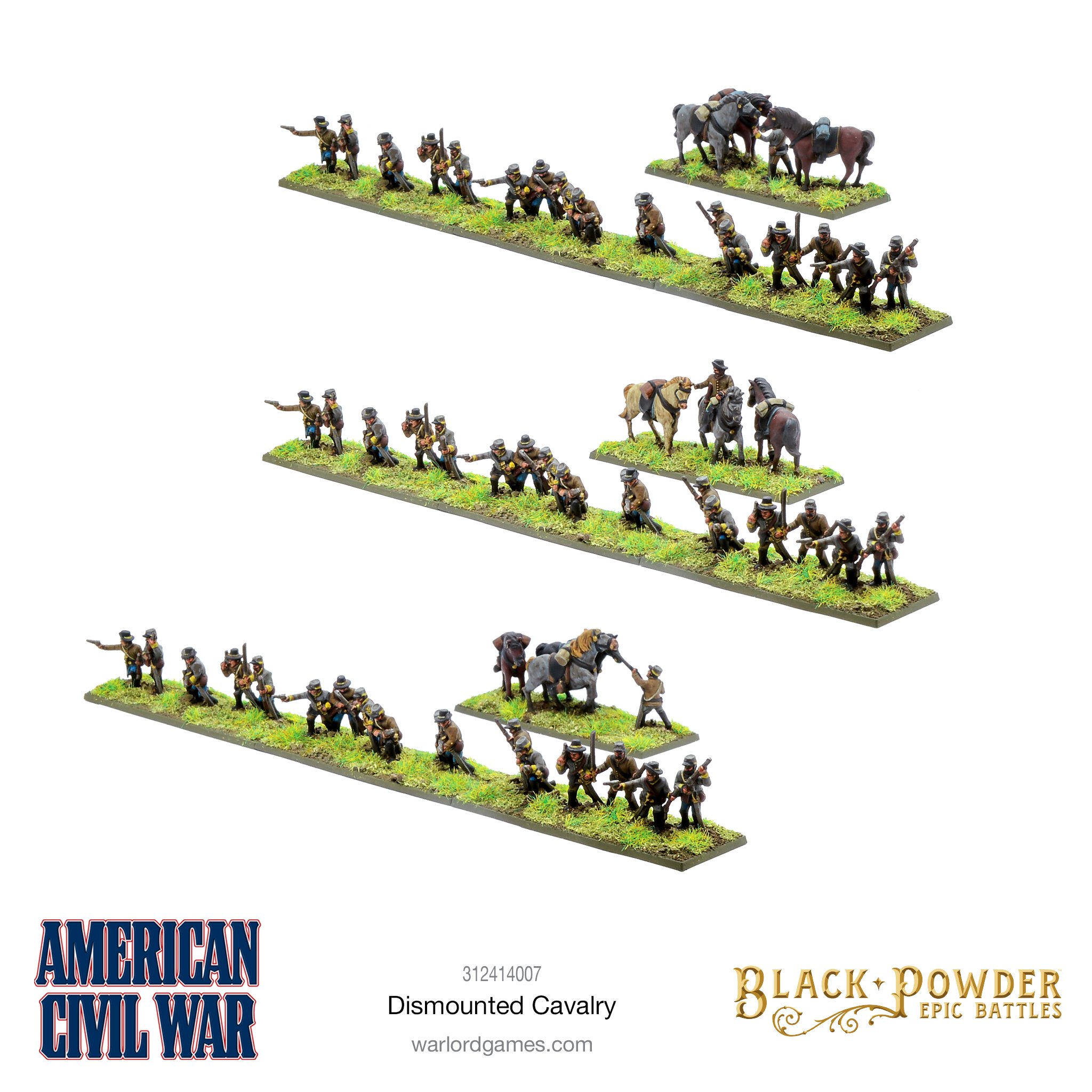 Dismounted Cavalry - Black Powder Epic Battles