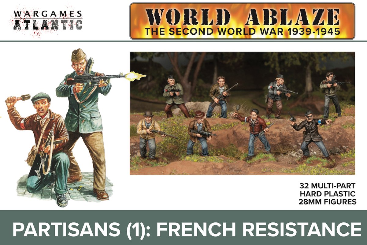 Partisans & French Resistance Box 21 - Wargames Atlantic