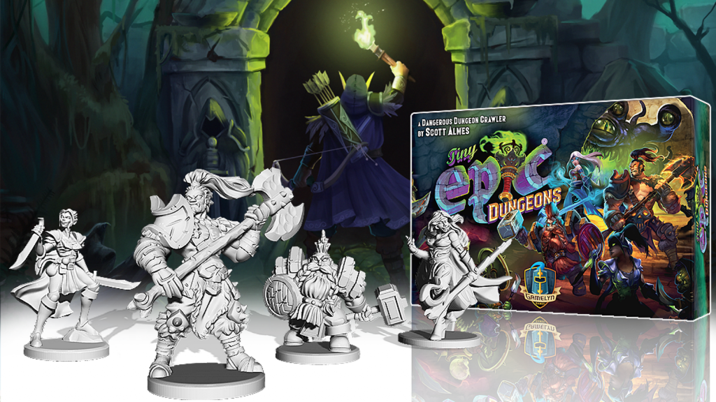 Tiny Epic Dungeons By Gamelyn Games Comes To Kickstarter OnTableTop