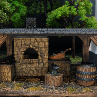 Some More Scenery, A Blacksmith's Forge