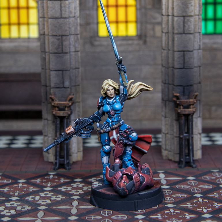 This will be the final image of Joan still much happier with this model than the other 2.