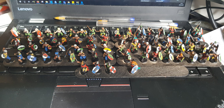 the first batch painted, really enjoying this