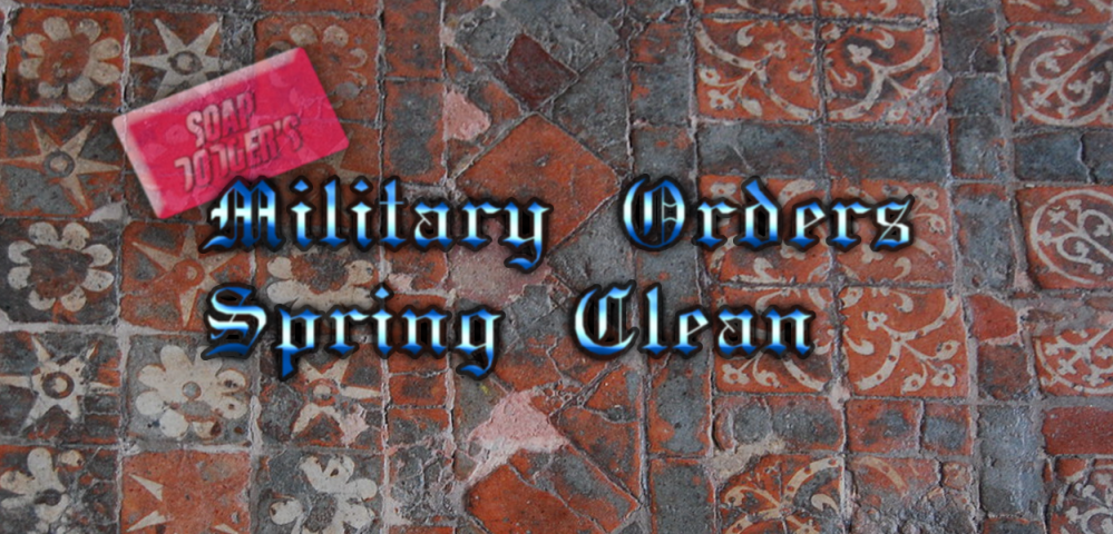 Spring Cleaning Military Orders