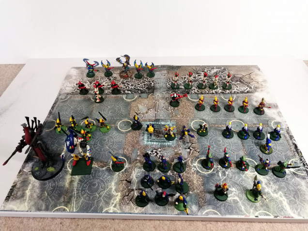 1987-1994 painted eldar Army followed by the unpainted ones.