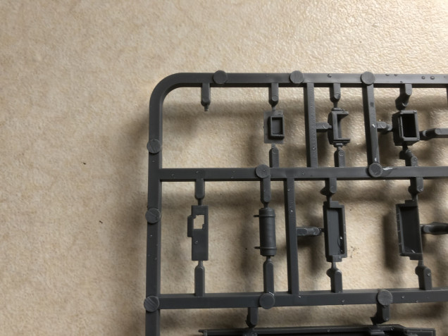 Before you chuck out your water, check your sprues for any missing bits