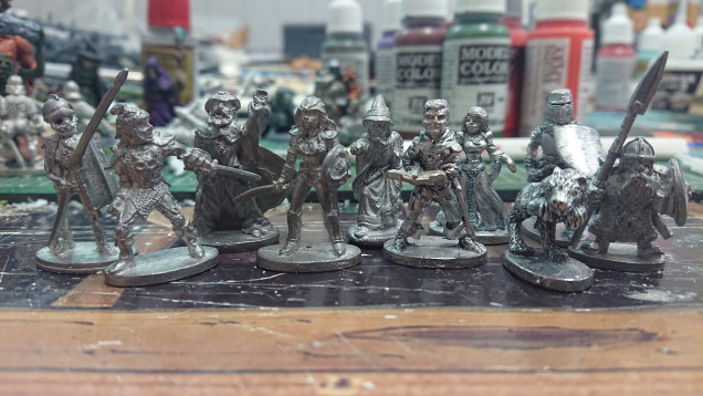 Some of my first Grenadier miniatures