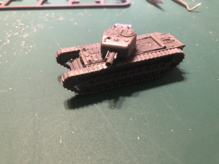 It's starting to look something like it should.