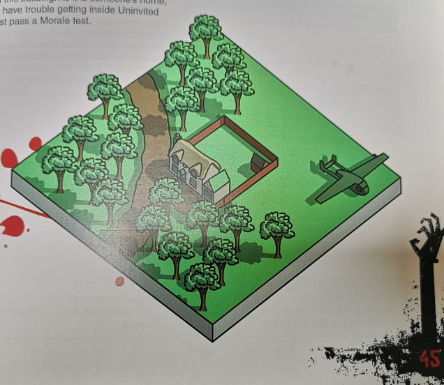 Bloodbath at Charters Cottage - Scenario Map