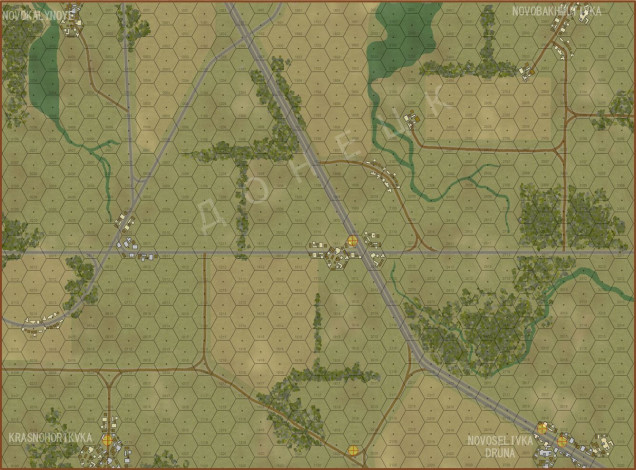 Overall map, showing the countryside just north of the industrial town of Adviika in Donetsk Oblast.  This was the site of major battles in both 2014 and 2017, so it stands to reason this site may see action again.  It controls the northern approaches to the region's capital city, and its infamous airport which has also seen two savage battles in the course of this war. 