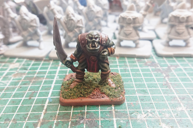 How to Paint a Fantasy Warriors Orc