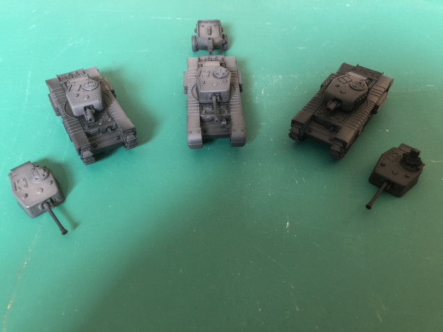 Gratuitous image of AVRE tanks and Churchill crocodile to see if it uploads!