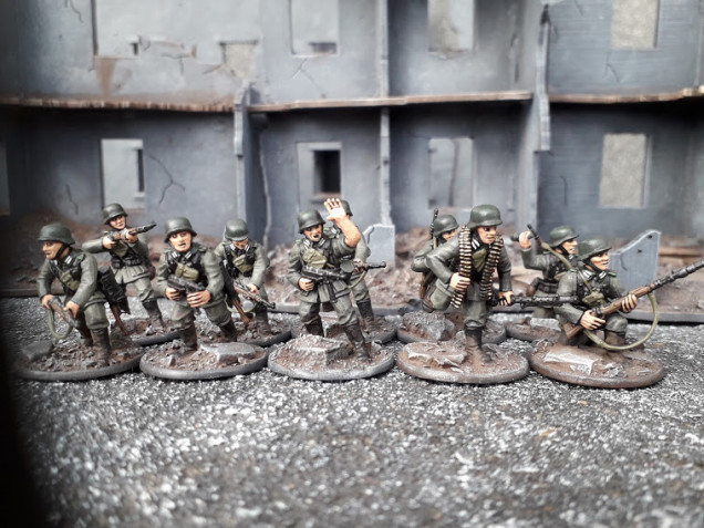 100th Jager Division Squad.