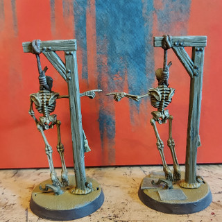 Hanging Skeletons