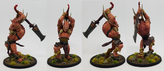 Gwyddol, Great Cleaver Dyndraig Warrior from Darklands by Mierce Miniatures