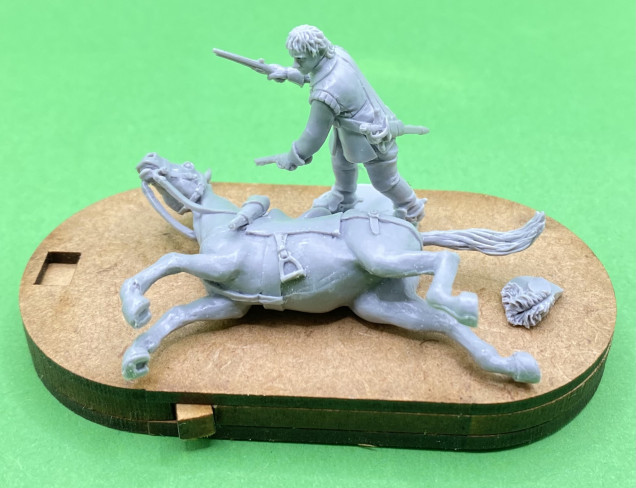 Avanpost wounded horse on a Charlie Foxtrot - dial / counter base