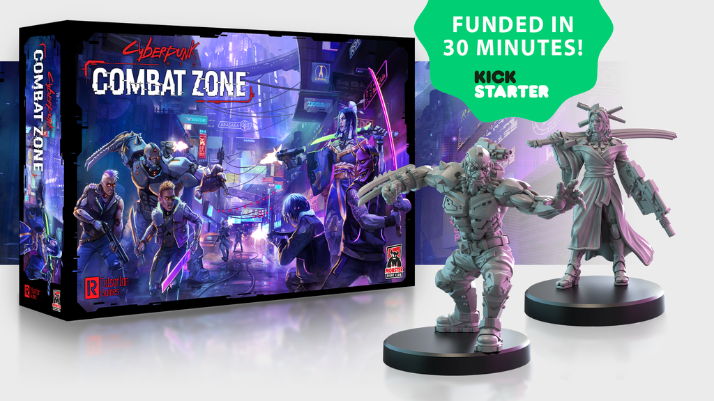 Cyberpunk RED Combat Zone Kickstarter - Monster Fight Club