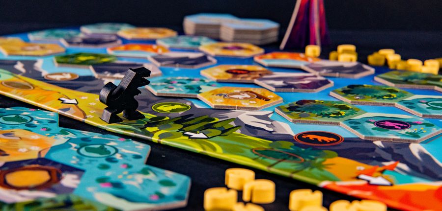 gods love dinosaurs board game