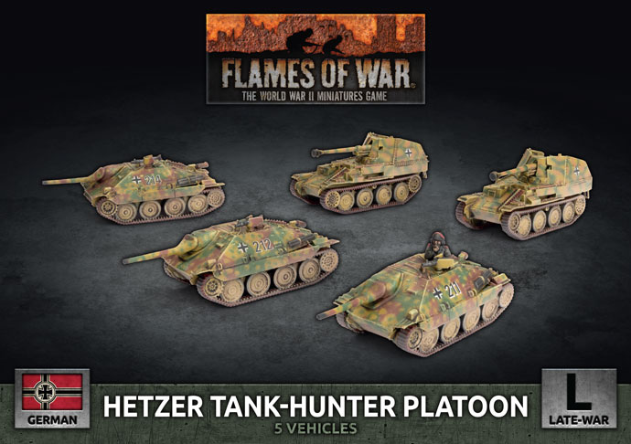 Hunt Tanks With Some Hefty Flames Of War German Armour