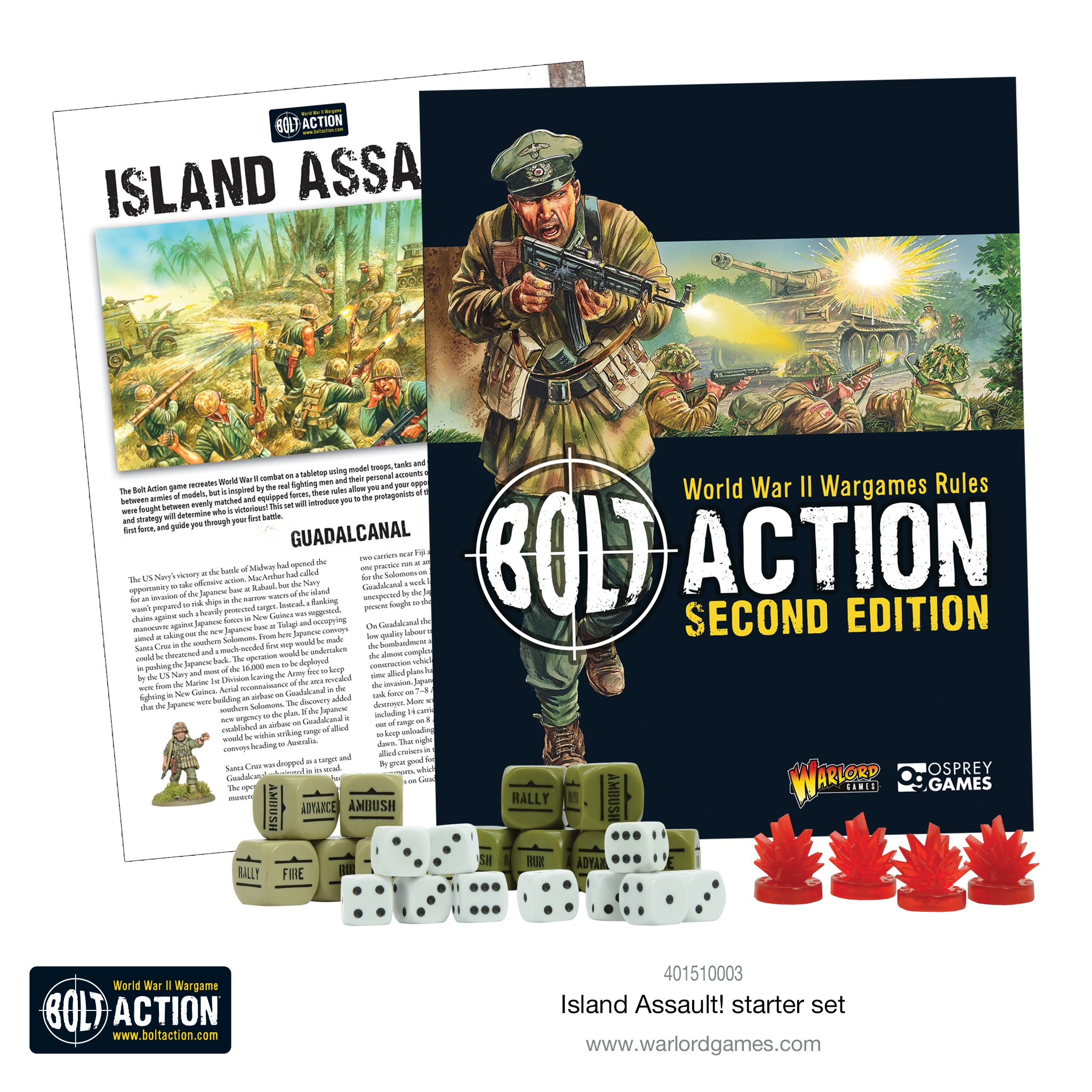 Island Assault Books - Bolt Action