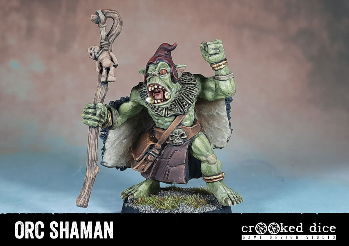 Orc Shaman - Crooked Dice