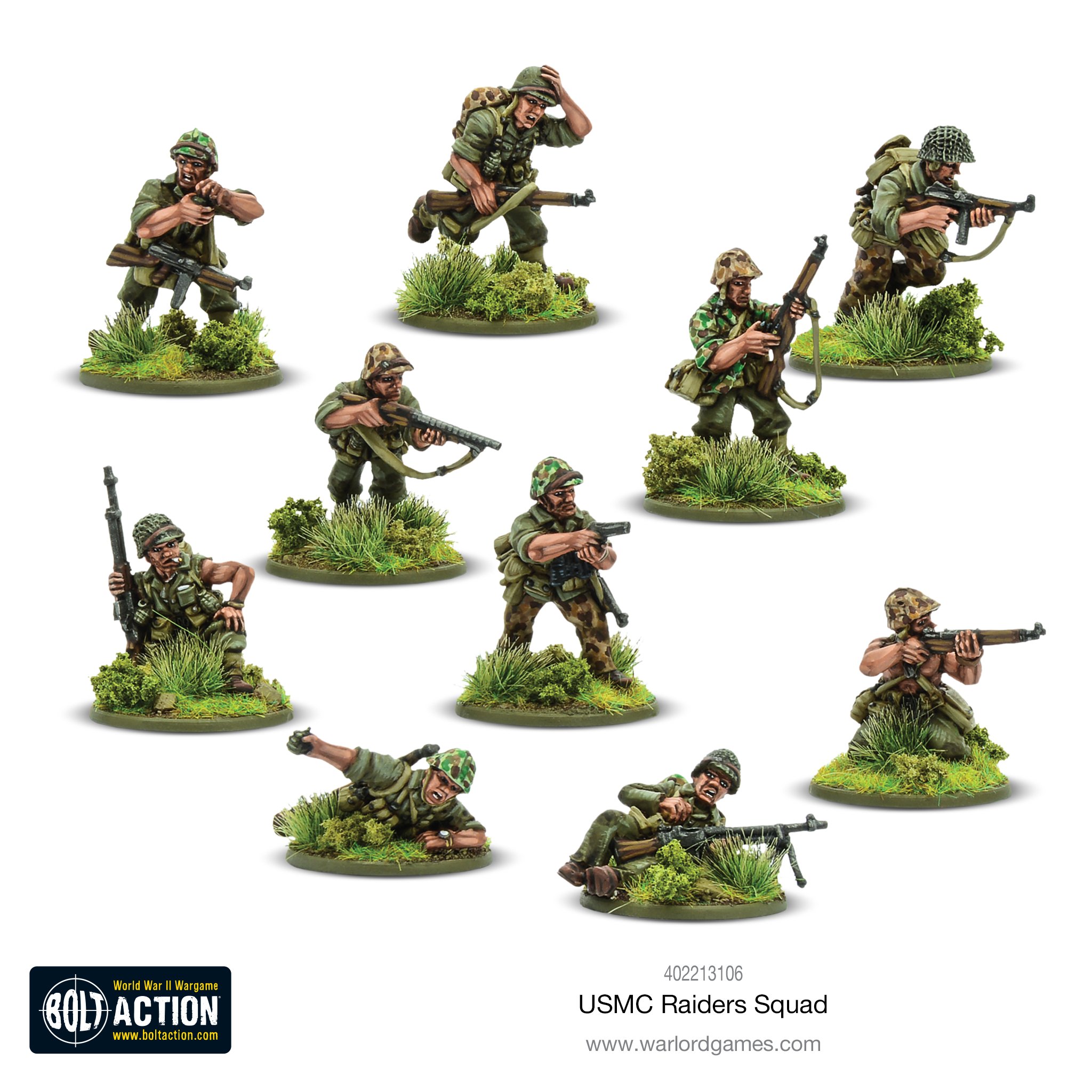 USMC Raider Squad - Bolt Action
