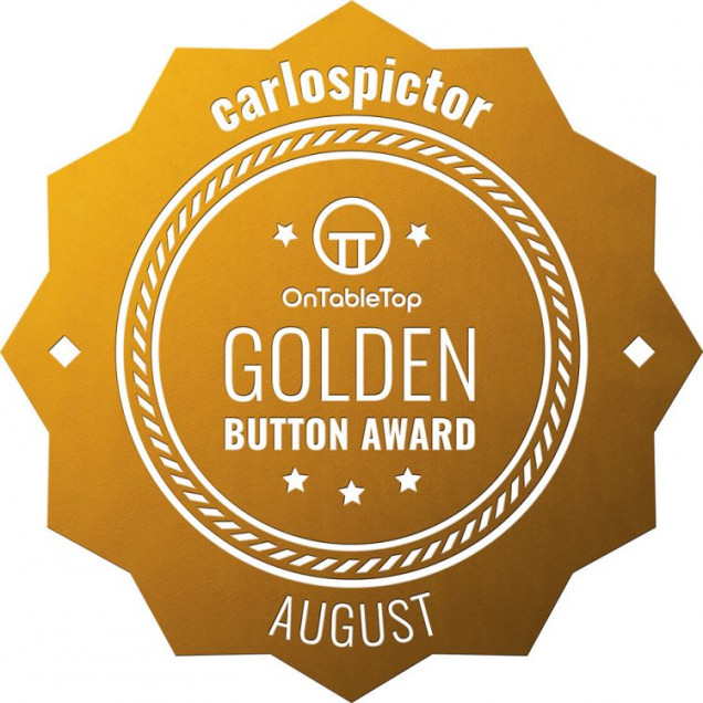 Golden button!