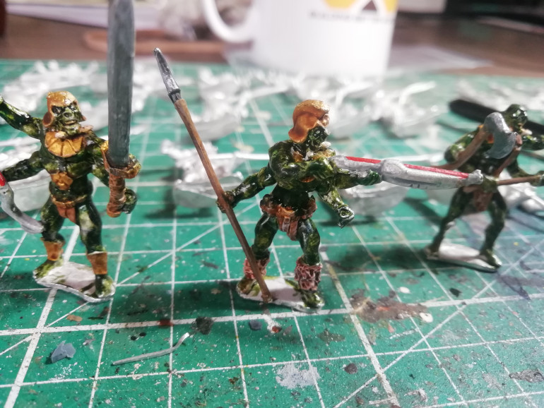 First stand painted