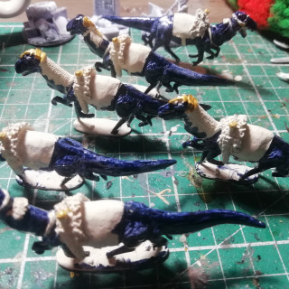 Giant tribal Martian cavalry