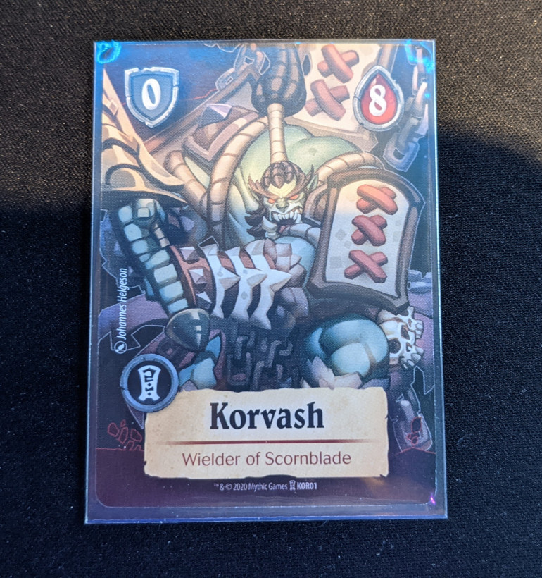 Korvash joins the party