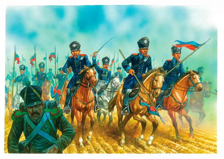 2nd Squadrom Elbe Landwehr Cavalry Regiment (Warlord Games)