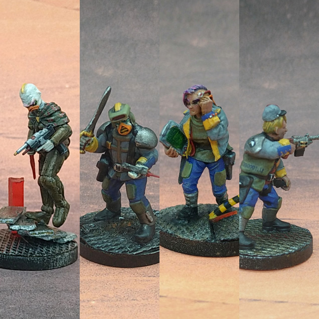 And the regular soldiers of the crew.