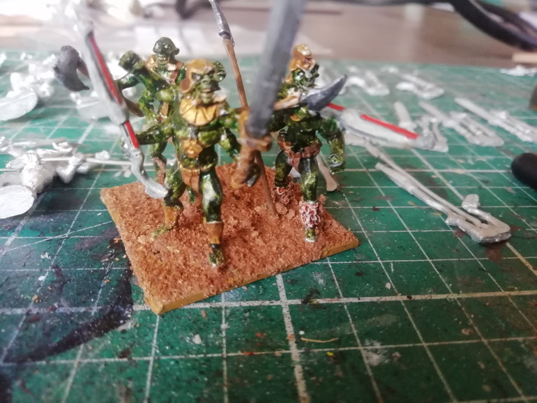 First stand painted