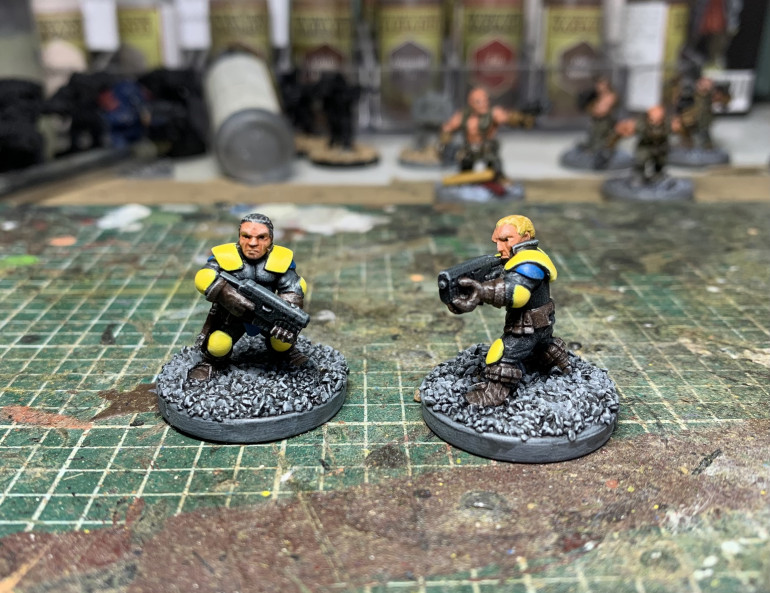 And they’re done, short and sweet (excuse the pun) Really enjoyed painting them, in fact I may have just visited the website and ordered some more....