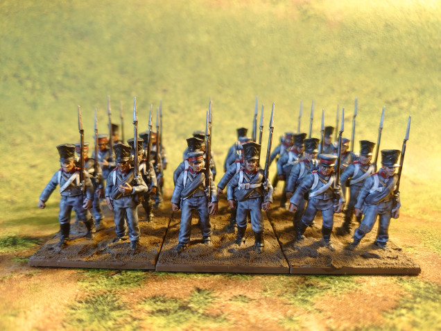 1st Battalion of Prussian Reserve by Wargames Atlantic Complete