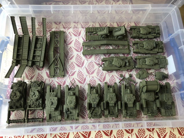 And here is everything back in it's storage box, until I can get some more hobby time over the late May Bank Holiday.