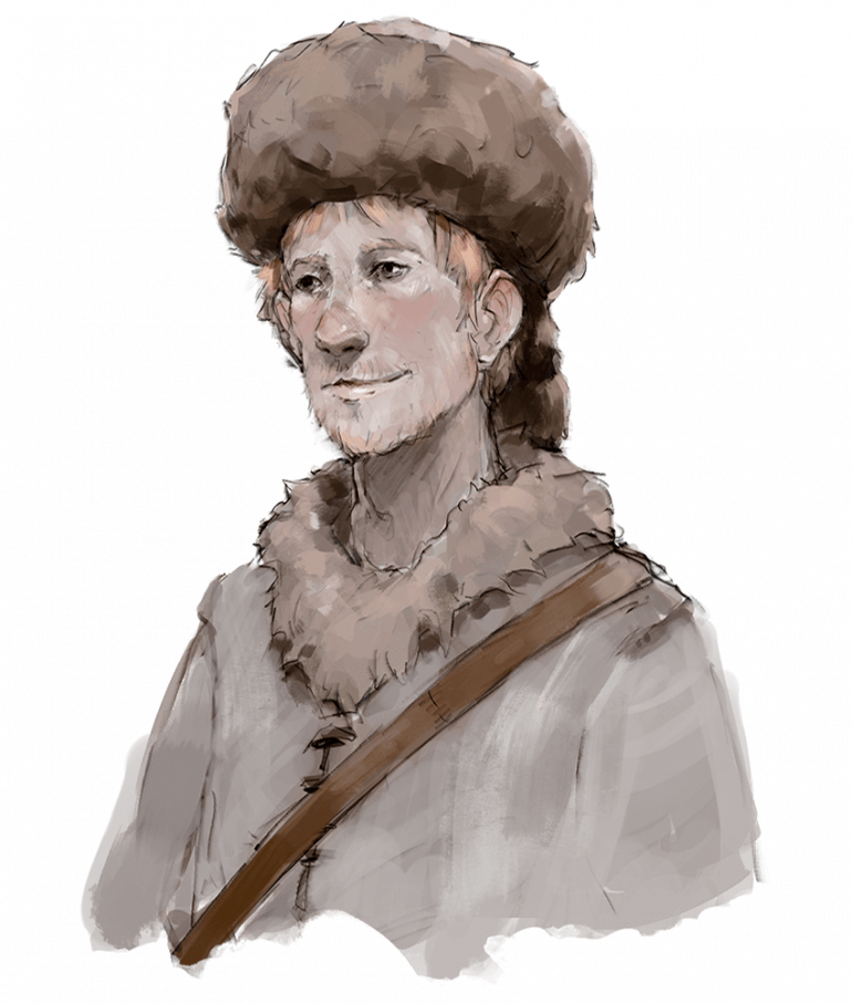 Tibor Wester, Foreman of the loggers camp, andhalf-brother to Townmaster Harbin Wester