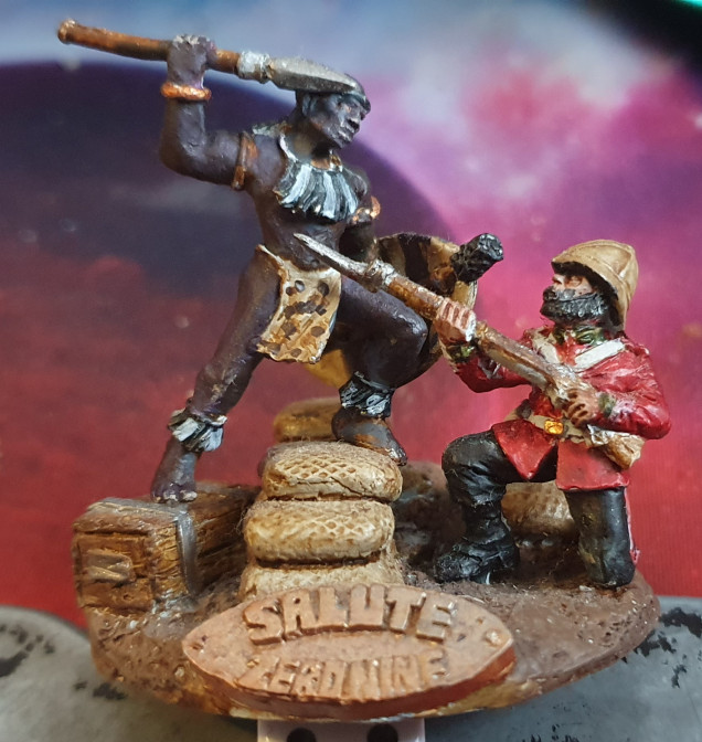 My first Zulu wars figure 