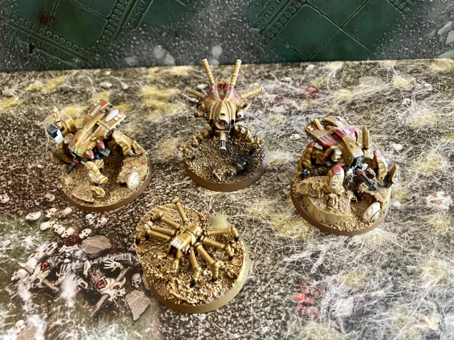 4 Tau Walker drones