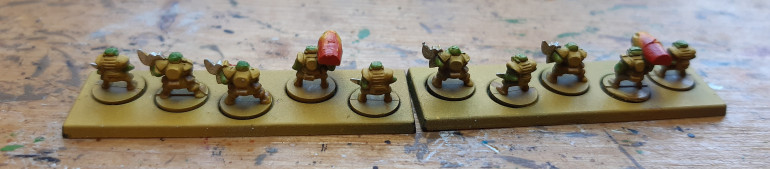 Starting with the brush