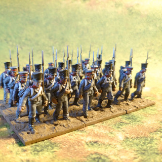 1st Battalion of Prussian Reserve by Wargames Atlantic Complete