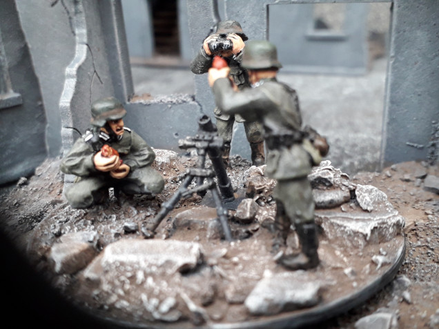 Wehrmacht Mortar Team.