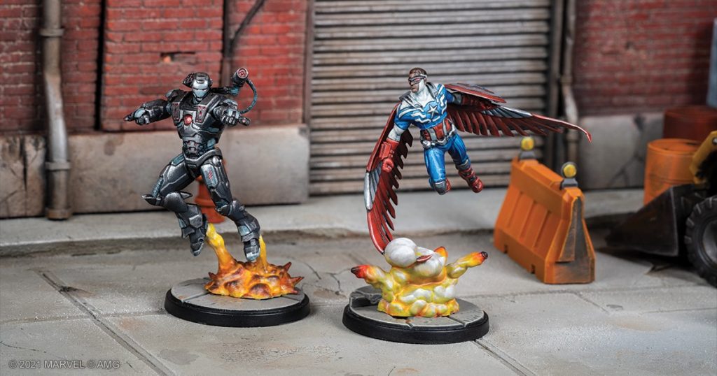 War Machine Teams Up With Cap For Marvel: Crisis Protocol – OnTableTop