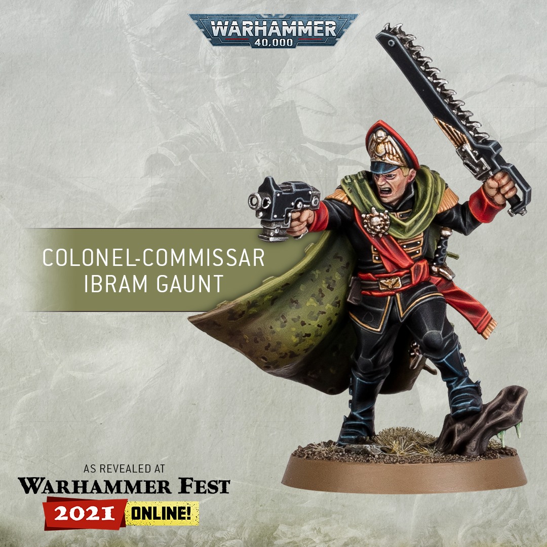 Colonel-Commissar Ibram Gaunt - Warhammer 40K
