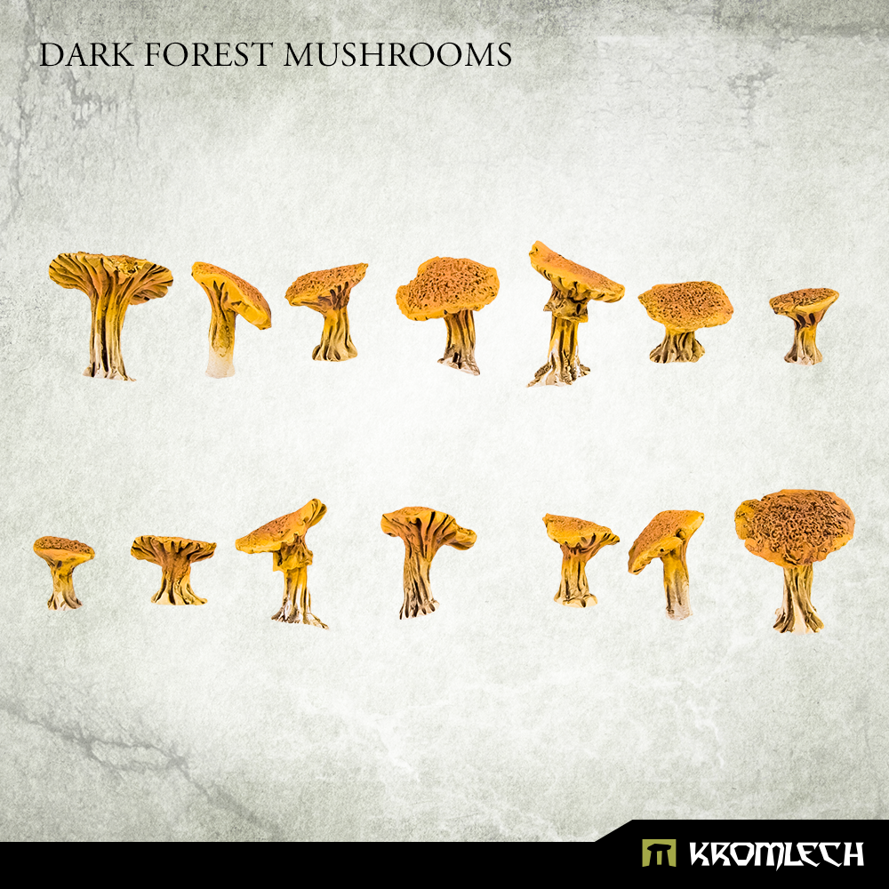 Dark Forest Basing Kit Mushrooms - Kromlech